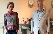 Princess Delphine and King Philippe met for the first time last Friday