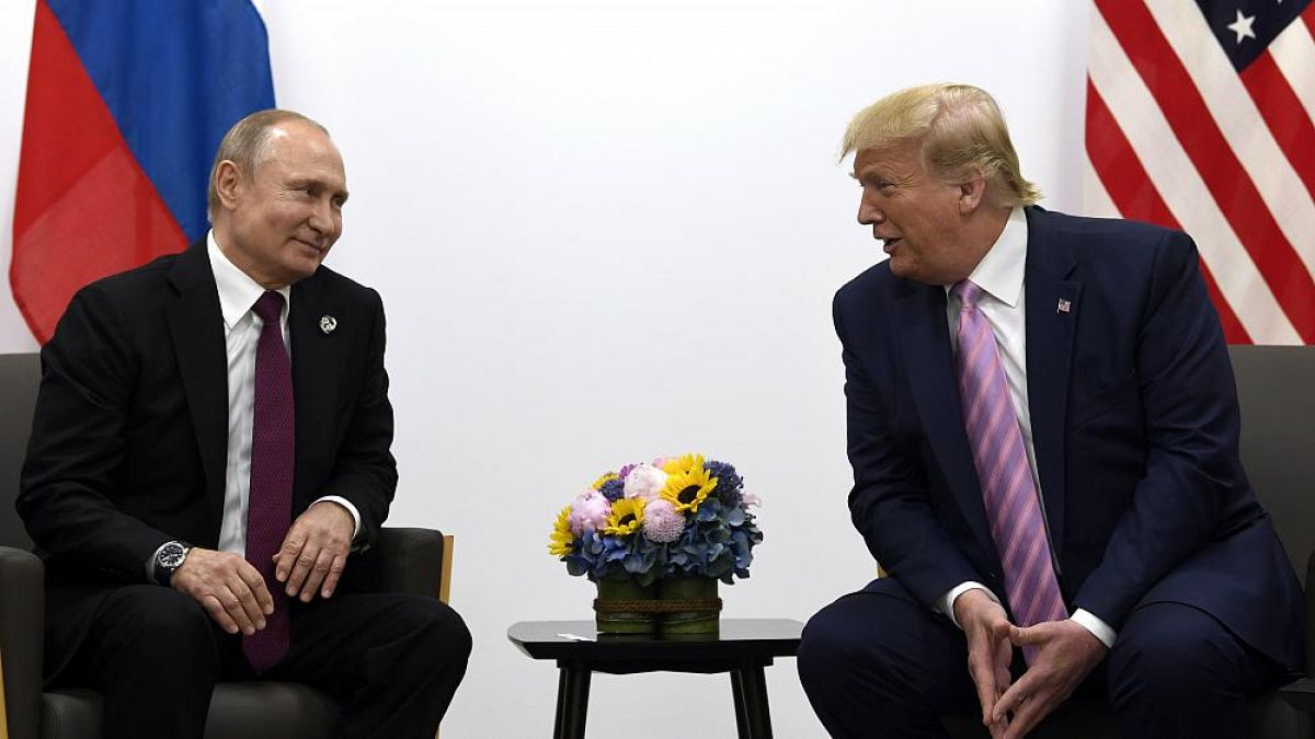 Rusya Devlet Başkanı Vladimir Putin, ABD Başkanı Donald Trump 