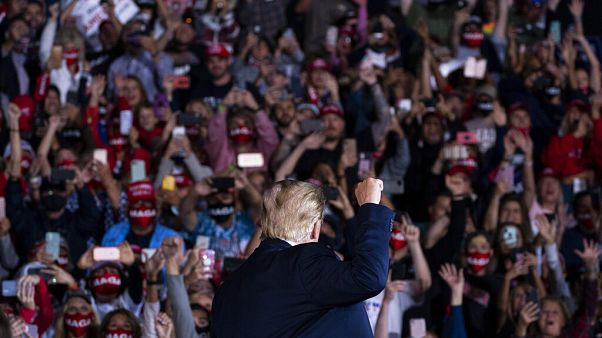 Donald Trump s'est rendu vendredi 16 octobre en Géorgie et en Floride. Donald Trump s'est rendu vendredi 16 octobre en Géorgie et en Floride.