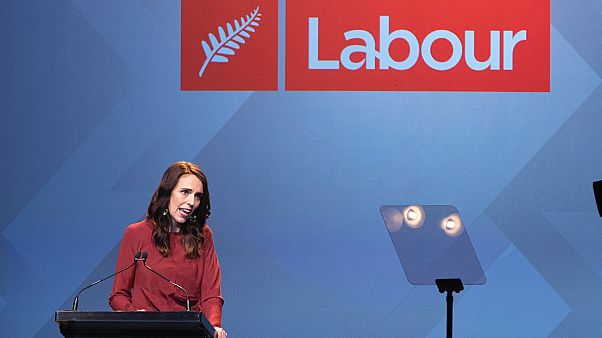 Jacinda Ardern bejelenti győzelmét Jacinda Ardern bejelenti győzelmét