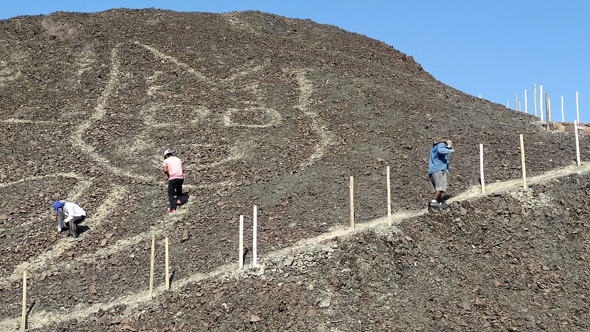 Új Nazca-geoglifára bukkantak Peruban