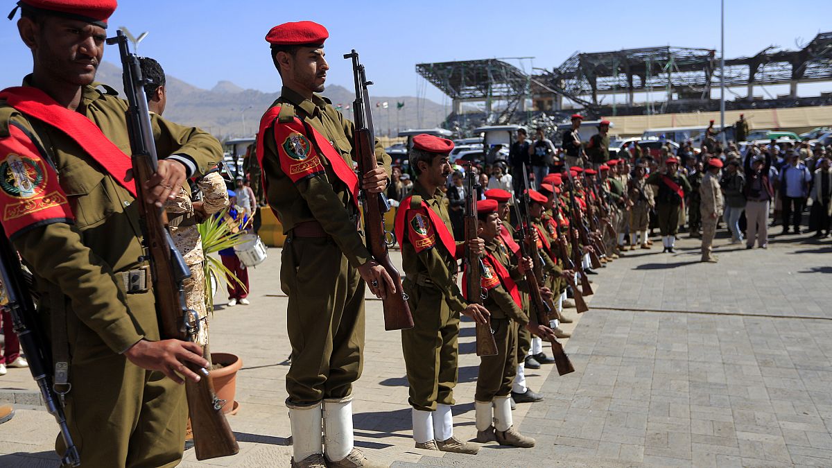القوات اليمنية المدعومة من إيران