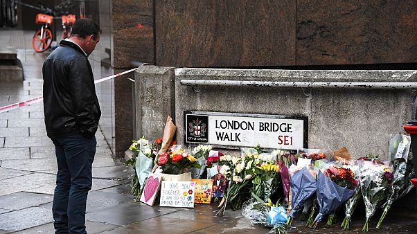 File photo: Flowers are left in memory of Jack Merritt, who was the first victim to be named after the attack on London Bridge. London, Dec. 1, 2019. File photo: Flowers are left in memory of Jack Merritt, who was the first victim to be named after the attack on London Bridge. London, Dec. 1, 2019.