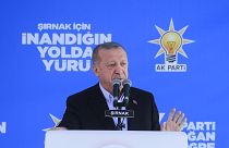 Türkiye Cumhurbaşkanı ve AK Parti Genel Başkanı Recep Tayyip Erdoğan, partisinin Şırnak 7. Olağan İl Kongresi'ne katılarak konuşma yaptı.