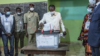Guinée: Le président Condé a voté