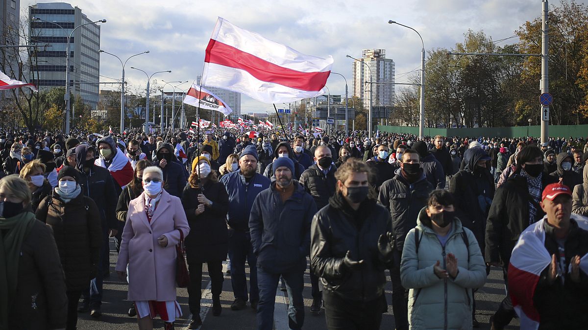 Belarus'ta gösteriler