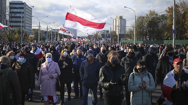Belarus'ta gösteriler Belarus'ta gösteriler