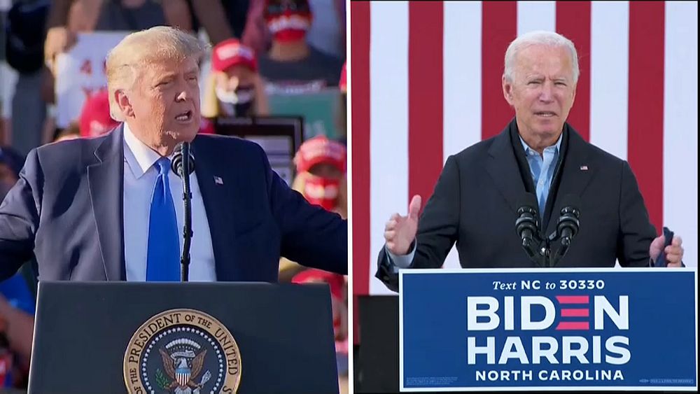 Trump versus Biden batalla por los estados pendulares Euronews