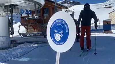 Estâncias de esqui francesas sem turistas