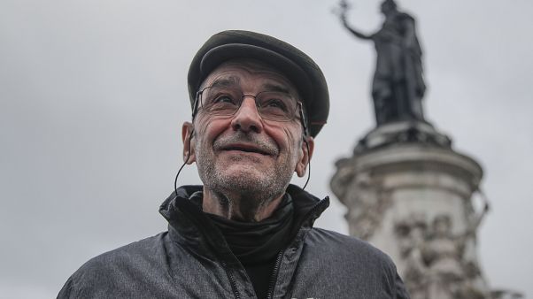 Josu Urrutikoetxea, a former leader of Basque separatist militant group ETA, speaks in Paris, Thursday, Oct. 15, 2020. Josu Urrutikoetxea, a former leader of Basque separatist militant group ETA, speaks in Paris, Thursday, Oct. 15, 2020.