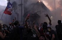 Chile: összecsapásokba torkollott az évfordulós tüntetés