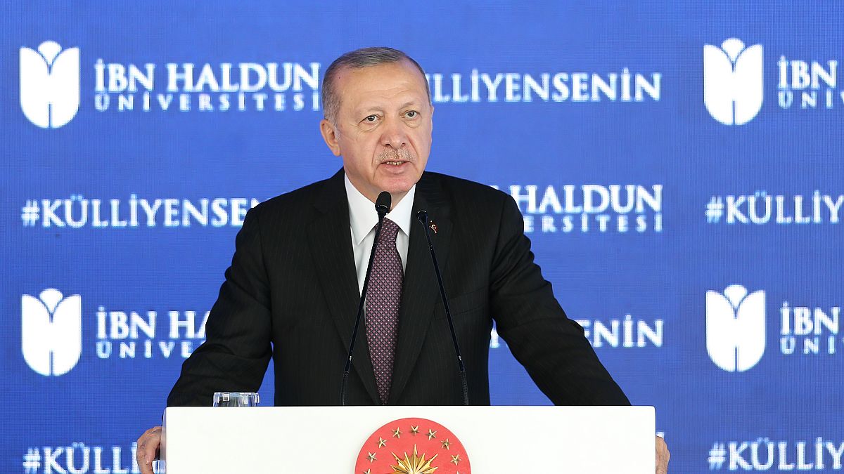 Cumhurbaşkanı Recep Tayyip Erdoğan, İbn Haldun Üniversitesi Külliyesi Açılış Töreni'ne katılarak konuşma yaptı.