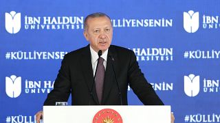 Cumhurbaşkanı Recep Tayyip Erdoğan, İbn Haldun Üniversitesi Külliyesi Açılış Töreni'ne katılarak konuşma yaptı.