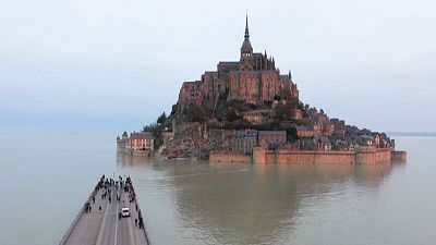 Der Mont Saint-Michel ist wieder eine Insel