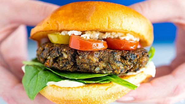 vegan burger vegan burger