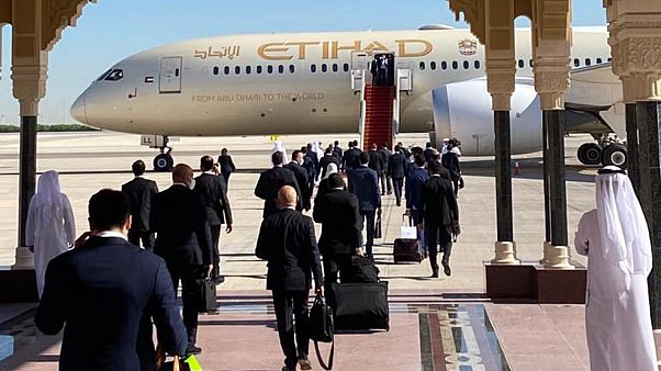 وفد إماراتي يتوجه إلى إسرائيل الثلاثاء في أول زيارة رسمية وفد إماراتي يتوجه إلى إسرائيل الثلاثاء في أول زيارة رسمية