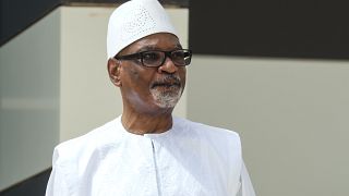 Mali's former president Keita returns after treatment in UAE