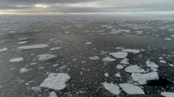 Melting ice sheet Melting ice sheet