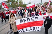 Κοπεγχάγη: Πορεία υποστήριξης στη Λευκορωσία