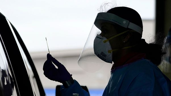 The US saw a record surge in coronavirus cases The US saw a record surge in coronavirus cases