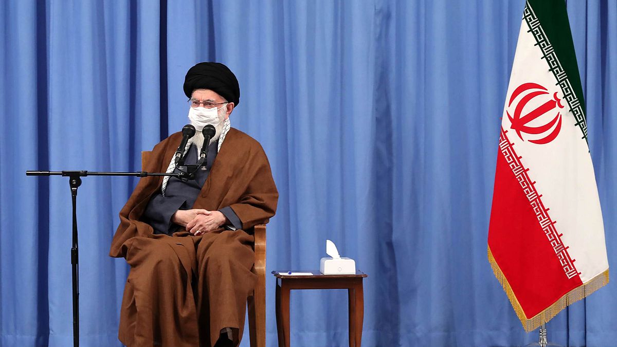 المرشد الأعلى الإيراني آية الله علي خامنئي، طهران، 24 أكتوبر 2020