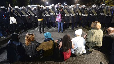 Las protestas se suceden desde hace tres días en Polonia