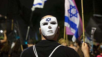 Tüntetés Jeruzsálemben