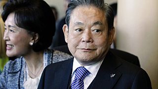 Morte do presidente da Samsung Electronics 