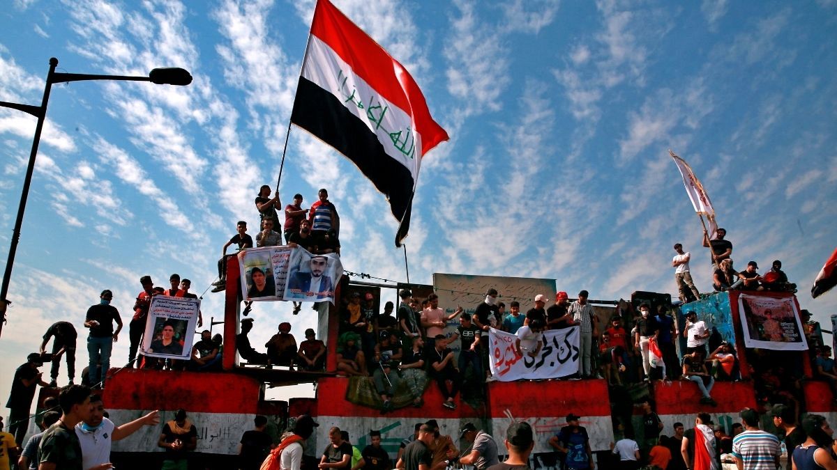 تظاهرات در بغداد در سالگرد اعتراض‌های سال گذشته