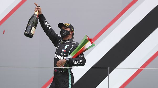 Portekiz Grand Prix'sini kazanan Hamilton, F1 tarihine geçti. Portekiz Grand Prix'sini kazanan Hamilton, F1 tarihine geçti.