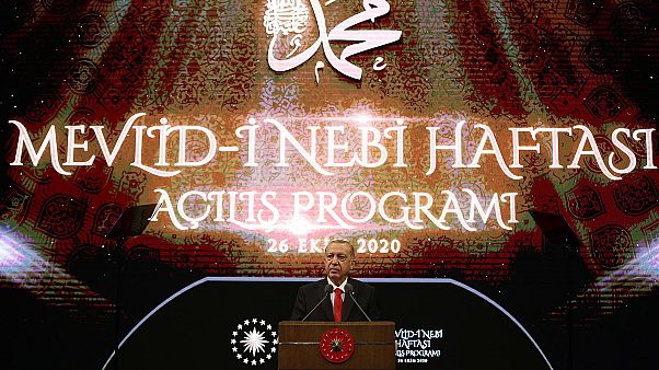 Recep Tayyip Erdoğan made the boycott call during a speech on Monday Recep Tayyip Erdoğan made the boycott call during a speech on Monday