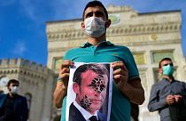 Türkiye'de Macron karşıtı protesto