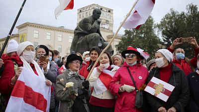 Λευκορωσία: Απεργία και πορείες