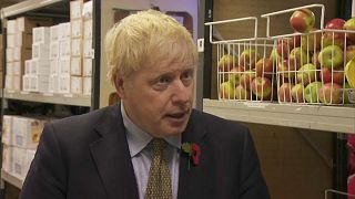 UK Prime Minister Boris Johnson