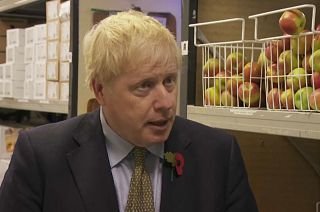 UK Prime Minister Boris Johnson