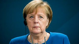 German Chancellor Angela Merkel speaks during a press conference at the Chancellery in Berlin last week