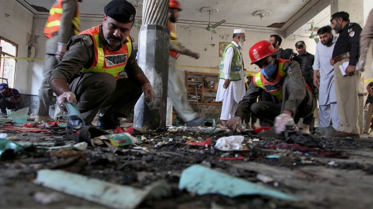 انفجار در مدرسه مذهبی در پاکستان