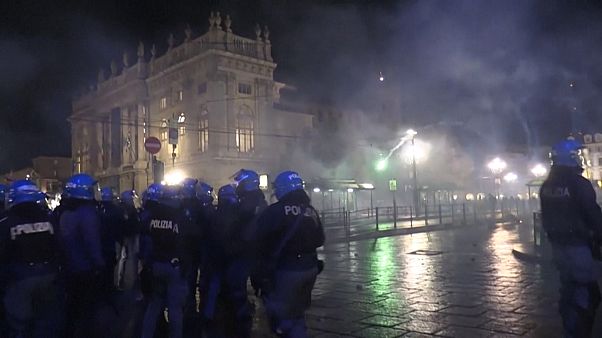 Tüntetések Olaszországban Tüntetések Olaszországban
