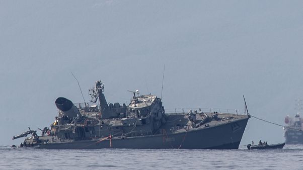 The collision took place around 07:30 local time (06:30 CET) on Tuesday morning. The collision took place around 07:30 local time (06:30 CET) on Tuesday morning.