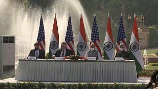 USA und Indien unterzeichnen Verteidigungsabkommen 