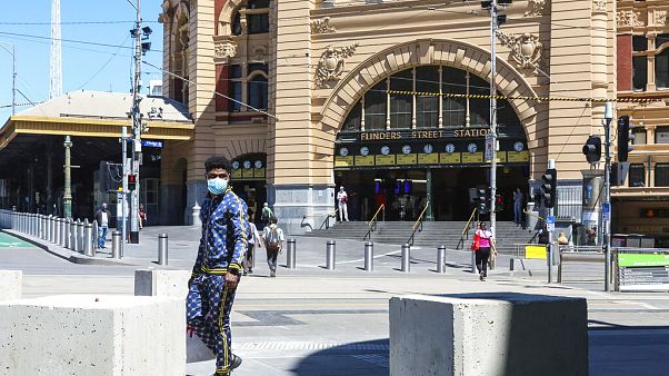 Melbourne-i utcakép Melbourne-i utcakép