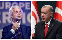 Geert Wilders és Recep Tayyip Erdogan