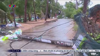 Тайфун "Молаве" надвигается на Вьетнам