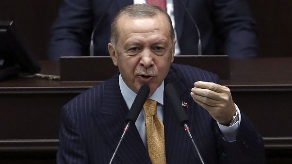 Erdogan im Parlament Erdogan im Parlament