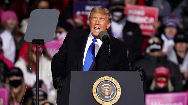 Donald Trump amerikai elnök beszédet mond Omahában október 27-én Donald Trump amerikai elnök beszédet mond Omahában október 27-én