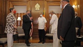 Il segretario di Stato americano con il suo omologo in Sri Lanka - 28 ottobre 2020