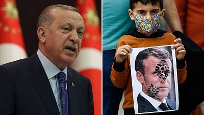 Charlie Hebdo agace encore un peu plus le président turc Erdogan en le caricaturant