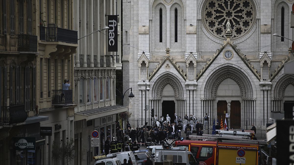حمله با چاقو به کلیسایی در شهر نیس فرانسه