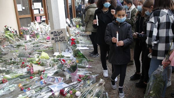Peu après l'assassinat de Samuel Paty Peu après l'assassinat de Samuel Paty