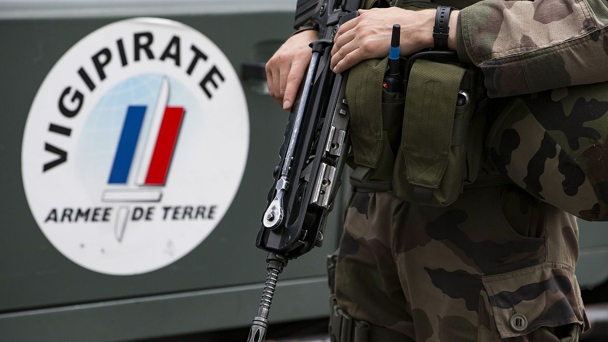 Soldat français mobilisé dans le cadre du plan Vigipirate, le 25 juillet 2016.